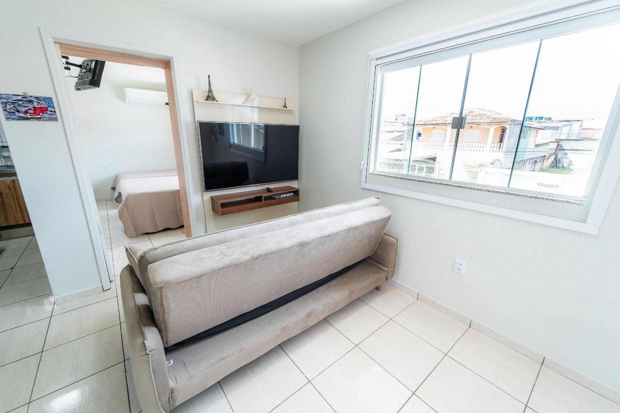 Apartment 20%off Ate 4hospedes Wi-fi 400mb/s ,cozinha Compl Brasilia