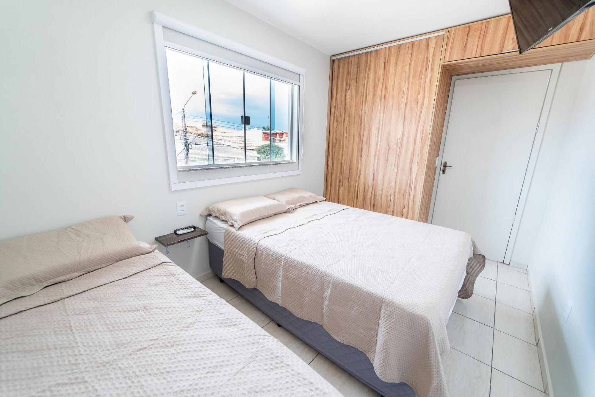 Apartment 20%off Ate 4hospedes Wi-fi 400mb/s ,cozinha Compl *