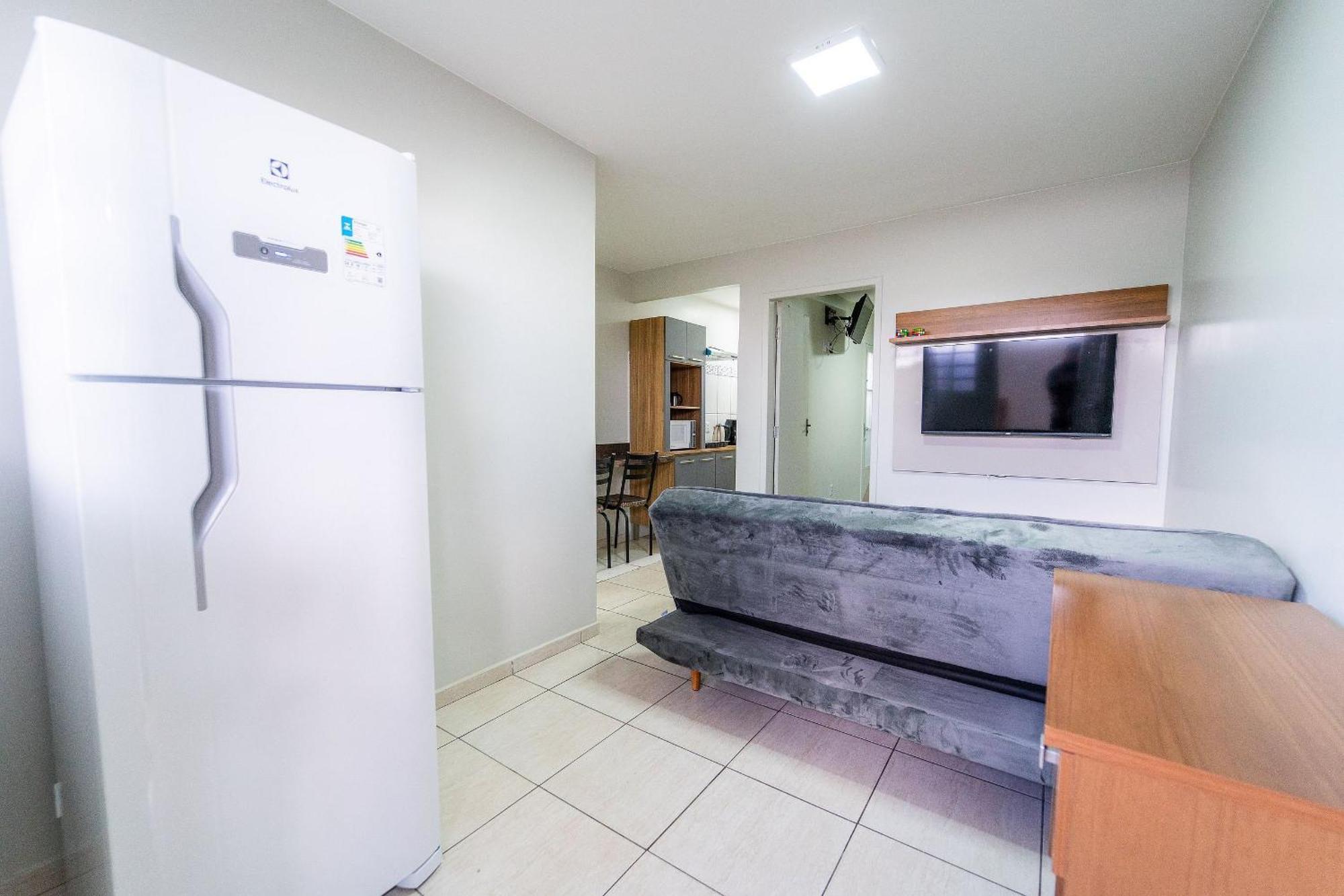 20%off Ate 4hospedes Wi-fi 400mb/s ,cozinha Compl Apartment Brasilia