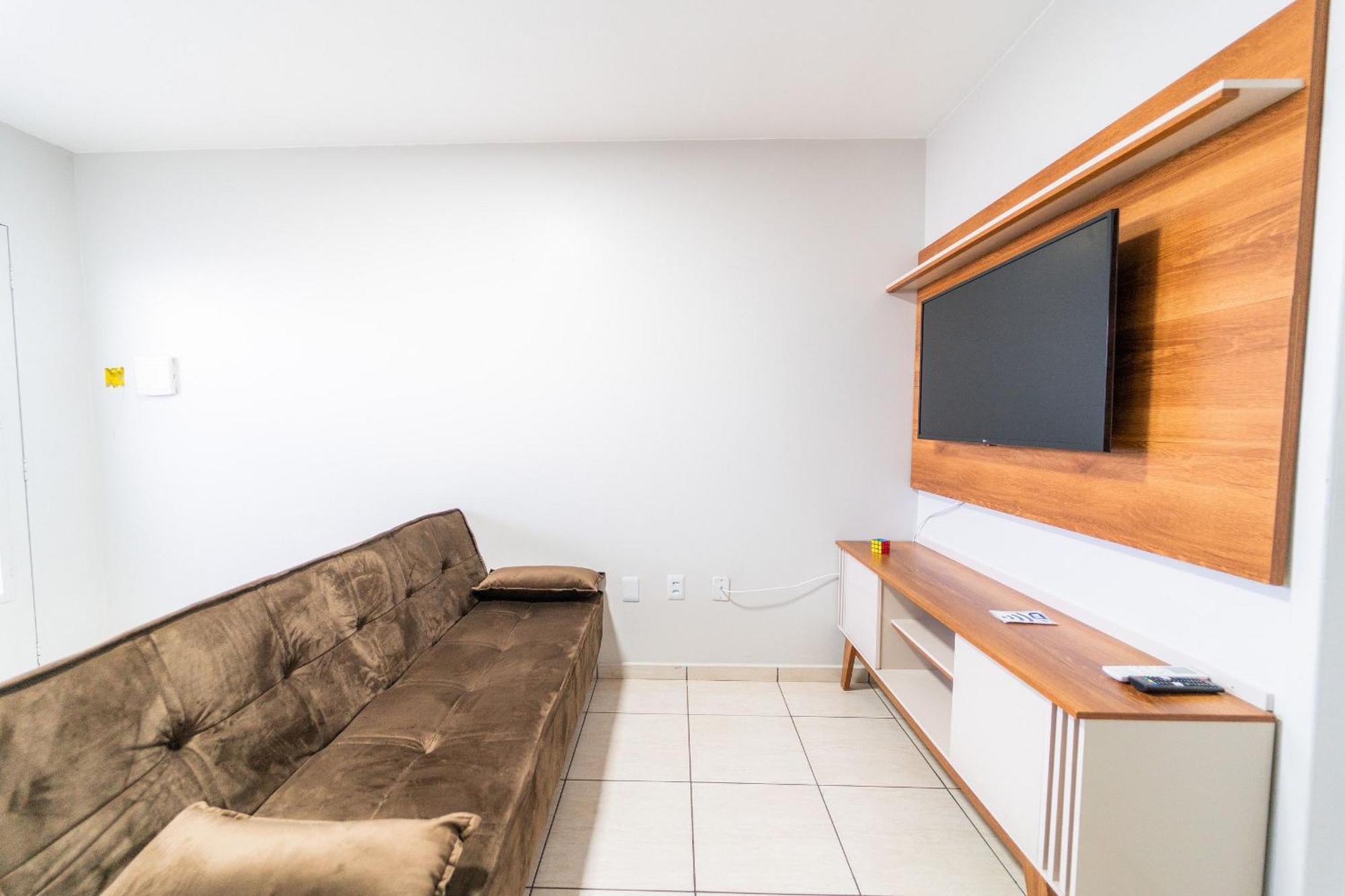 Apartment 20%off Ate 4hospedes Wi-fi 400mb/s ,cozinha Compl Brasilia